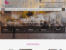 Tablet Screenshot of galiciacapital.com